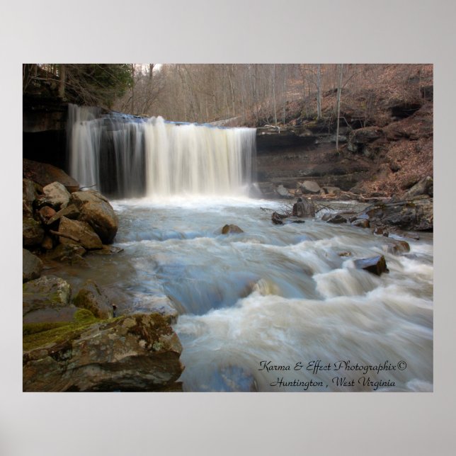 Poster Chutes de Meadow Creek (Devant)