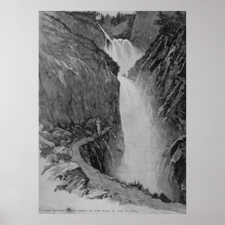 Poster Chutes de Reichenbach - Sidney Paget