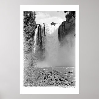 Poster Chutes de Snoqualmie