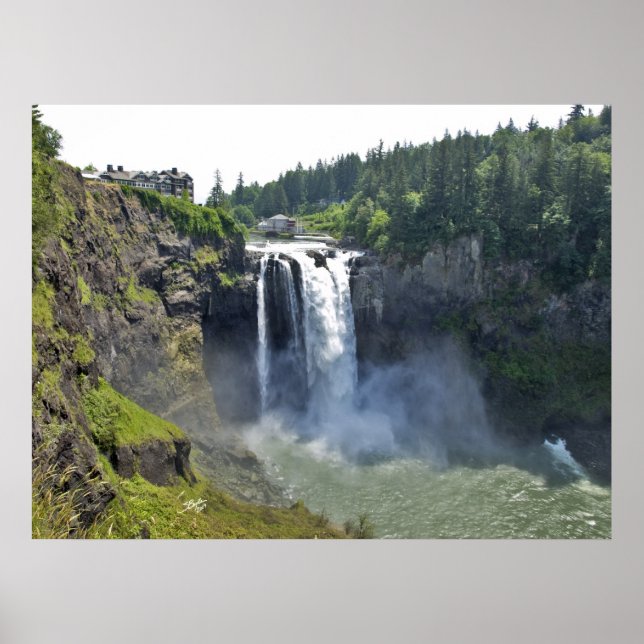 Poster Chutes de Snoqualmie 11 (Devant)