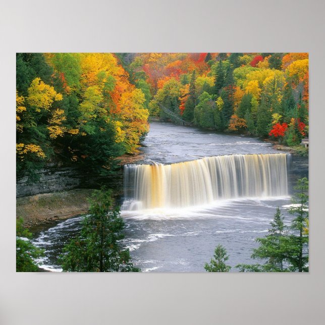 Poster Chutes de Tahquamenon (Devant)