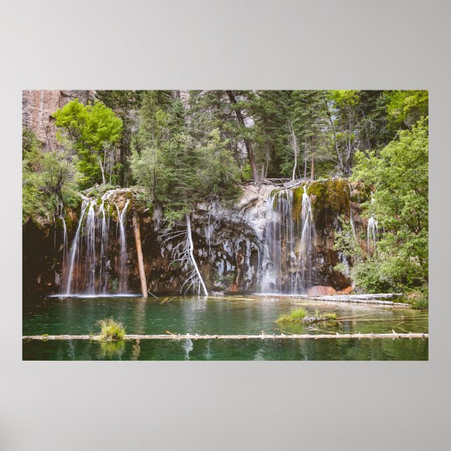 Poster Chutes du lac Hanging (Devant)