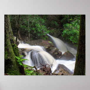 Poster Chutes du ruisseau Drakes