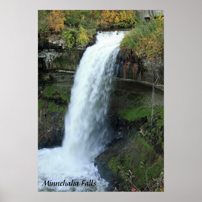 Poster Chutes Minnehaha (Devant)