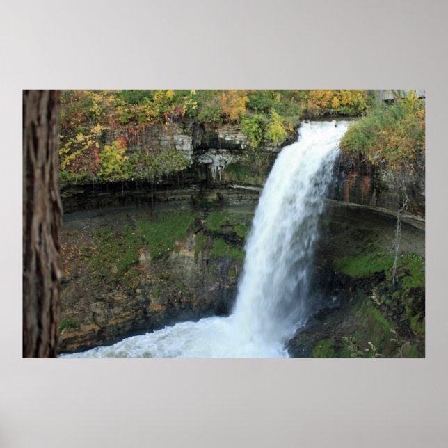 Poster Chutes Minnehaha (Devant)