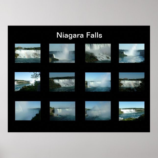 Poster Chutes Niagara (Devant)