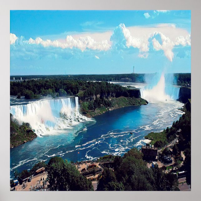 Poster CHUTES NIAGARA - voir (Devant)