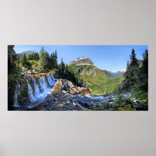 Poster Chutes Paiota - Parc national des Glaciers