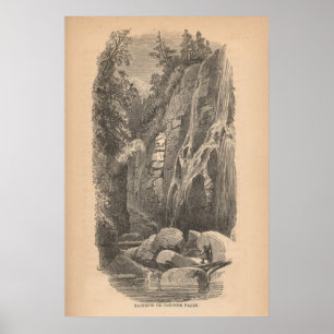 Poster Chutes Rainbow ou Corinne