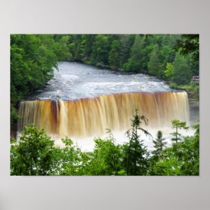 Poster Chutes supérieures de Tahquamenon