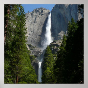 Poster Chutes Yosemite II du parc national Yosemite