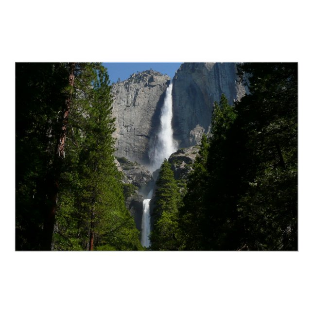Poster Chutes Yosemite II du parc national Yosemite (Devant)