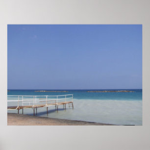 POSTER CHYPRE BEACH