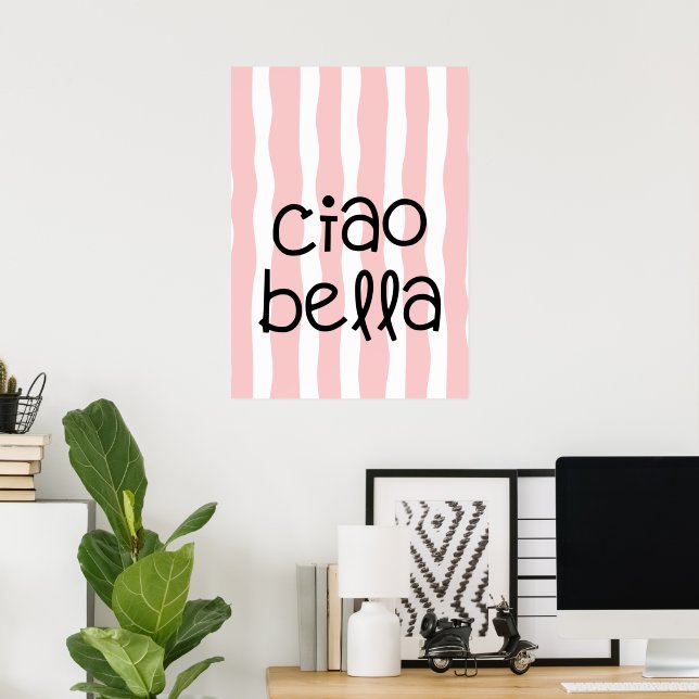 Poster Ciao bella (Bureau à domicile)