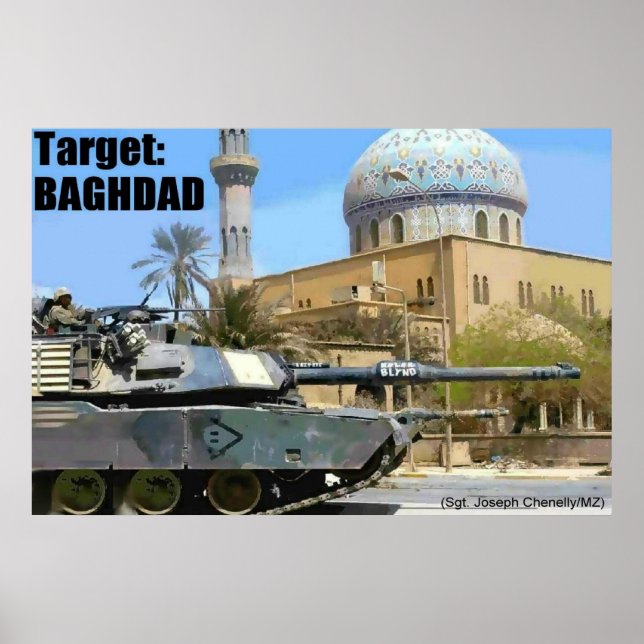 Poster Cible : Bagdad (Devant)