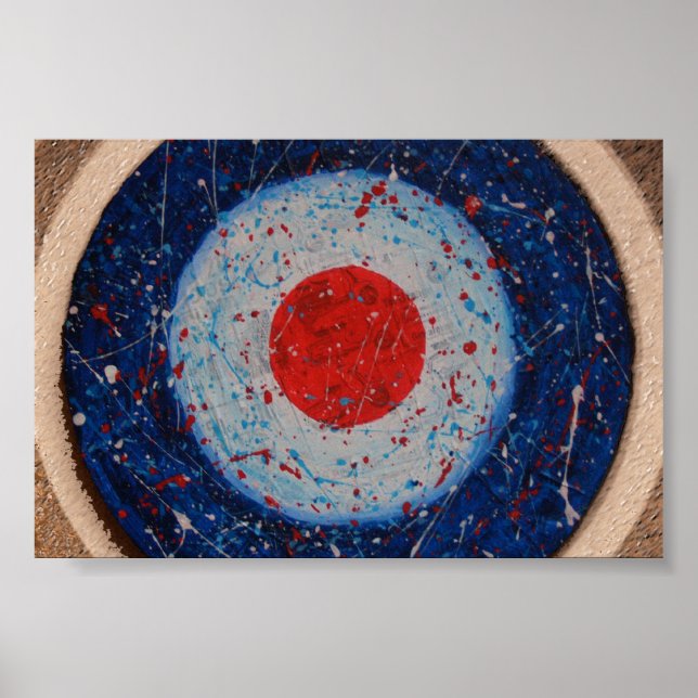 Poster Cible du mode (Devant)