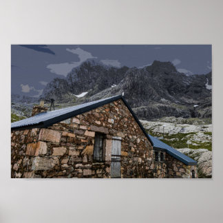 Poster CIC Hut, Ben Nevis, Écosse