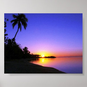 Poster Ciel au rivage