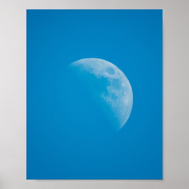 Poster ciel bleu (Devant)