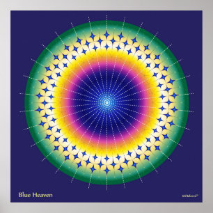 Poster Ciel bleu