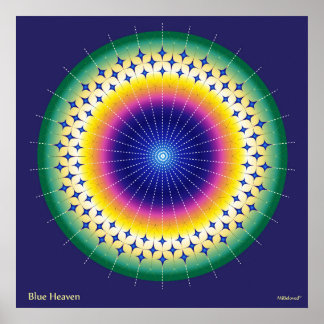 Poster Ciel bleu