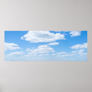 Poster Ciel bleu