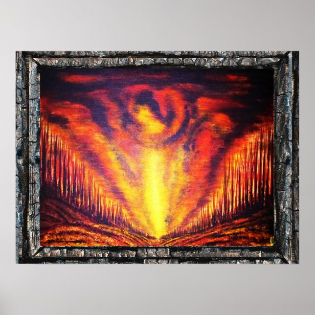 Poster Ciel brûlant (Devant)