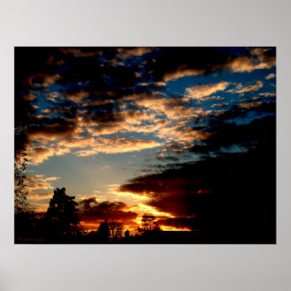 Poster Ciel brûlant II