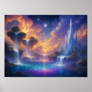 Poster Ciel céleste