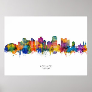 Poster Ciel d'Adélaïde Australie