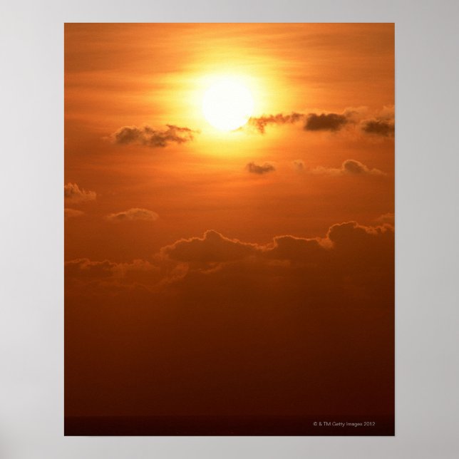 Poster Ciel et soleil (Devant)