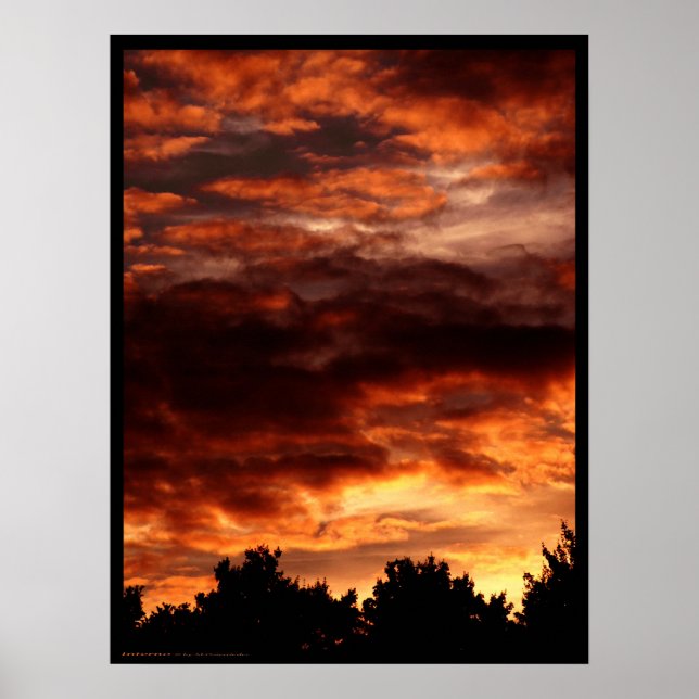 Poster Ciel infernal (Devant)