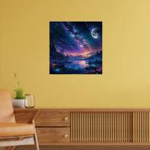 Ciel nocturne de la galaxie, Voie lactée pourpre d