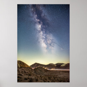 Poster Ciel nocturne étoilé Voie lactée