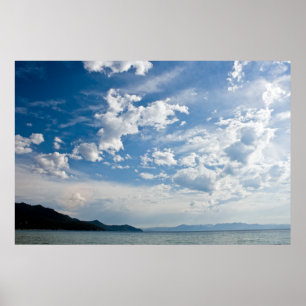 Poster Ciel nuageux à Tahoe