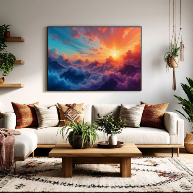 Poster Ciel Océan (Créateur téléchargé)