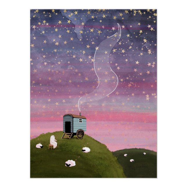 Poster Ciel Rouge (Devant)