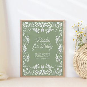 Poster Cielito Lindo Baby shower mexicain Livres pour béb