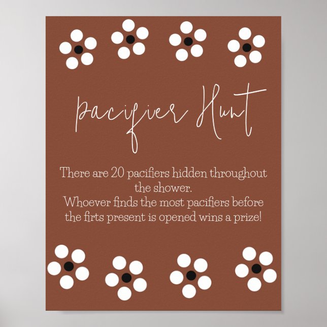 Poster Cielito Lindo Talavera Baby shower mexicain Jeu (Devant)