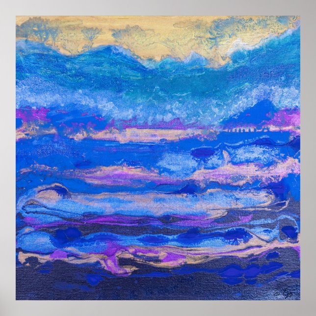 Poster Ciels dorés (Devant)