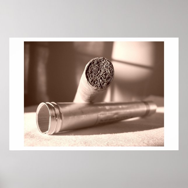 Poster Cigar (Devant)