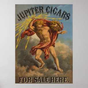 Poster Cigares de Jupiter