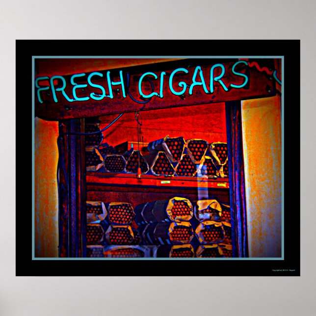 Poster Cigares frais de la Nouvelle-Orléans (Devant)