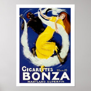 Poster Cigarettes Bonza