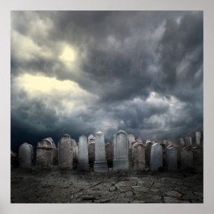 Poster cimetière