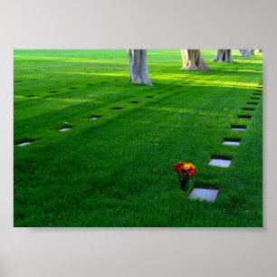 Poster Cimetière