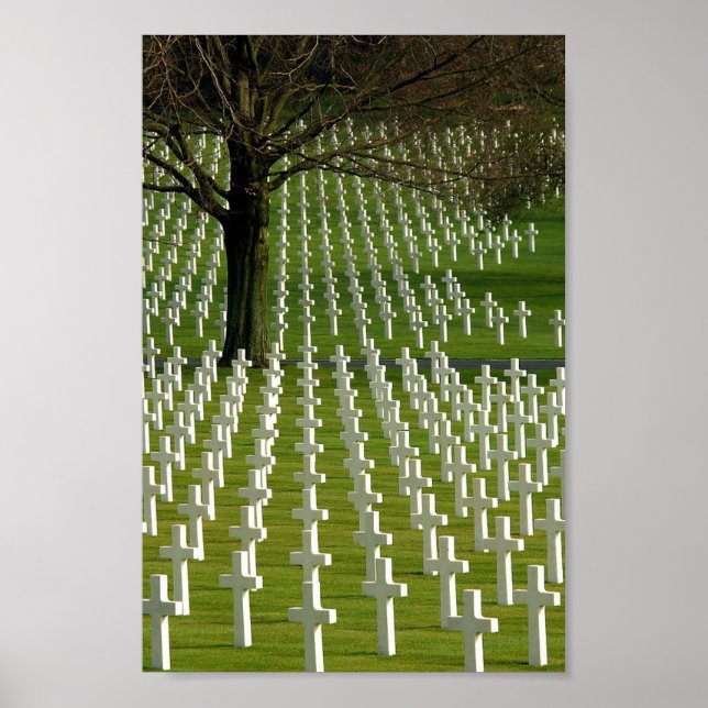 Poster Cimetière de la Seconde Guerre mondiale, Jour comm (Devant)