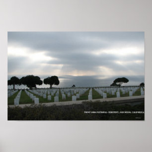 Poster Cimetière national de Point Loma