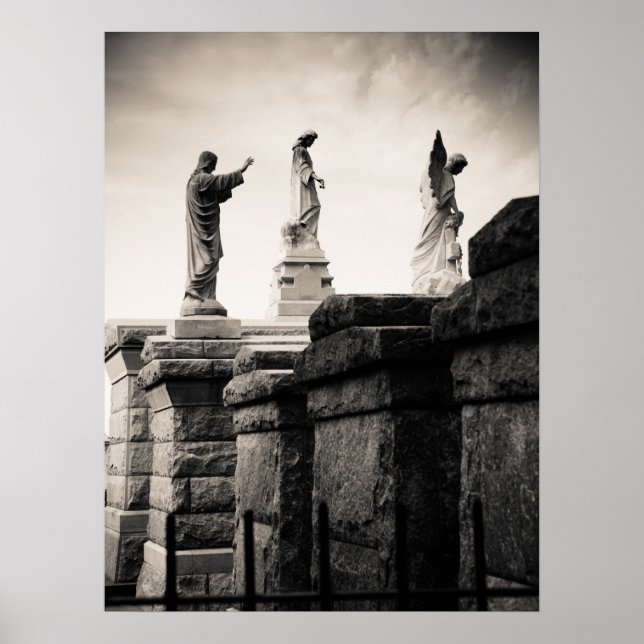 Poster Cimetière Saint-Louis, Nouvelle-Orléans (Devant)