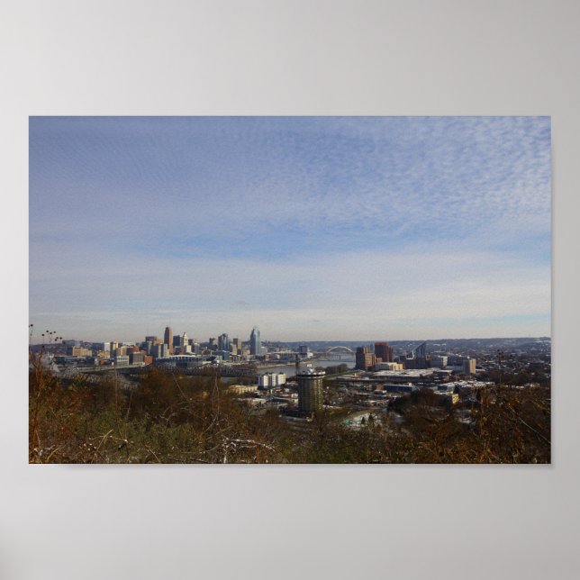 Poster Cincinnati, OH et le nord du Kentucky (Devant)